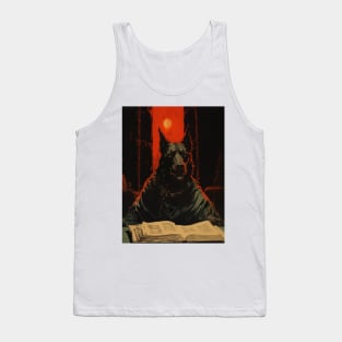 WINSTON - DARK FANTASY ART STYLE DOG FUNNY Tank Top